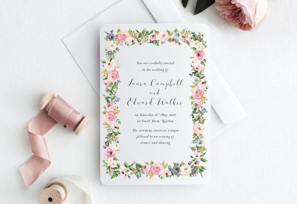 With Love Wedding Stationery